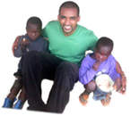 Maithri with Swaziland Children